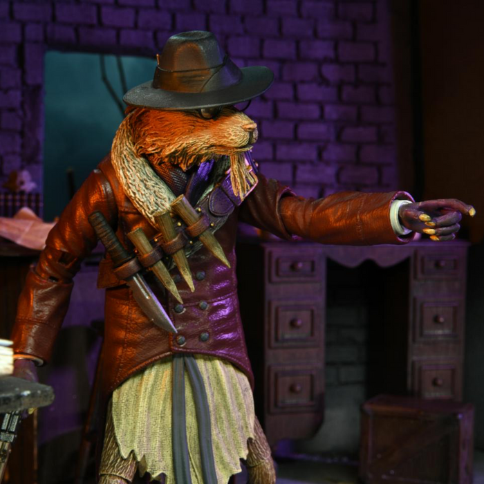 Universal Monsters x Teenage Mutant Ninja Turtles Ultimate Splinter as Van Helsing