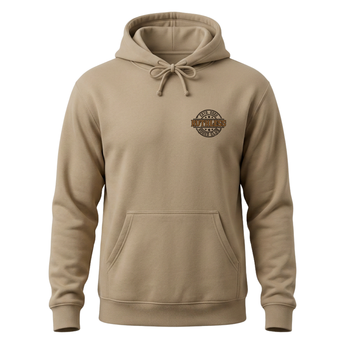 BUCKING BULL HEAVYWEIGHT HOODIE | Sandstone