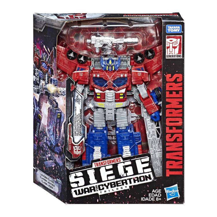 Transformers War for Cybertron: Siege Leader Optimus Prime Galaxy Upgrade