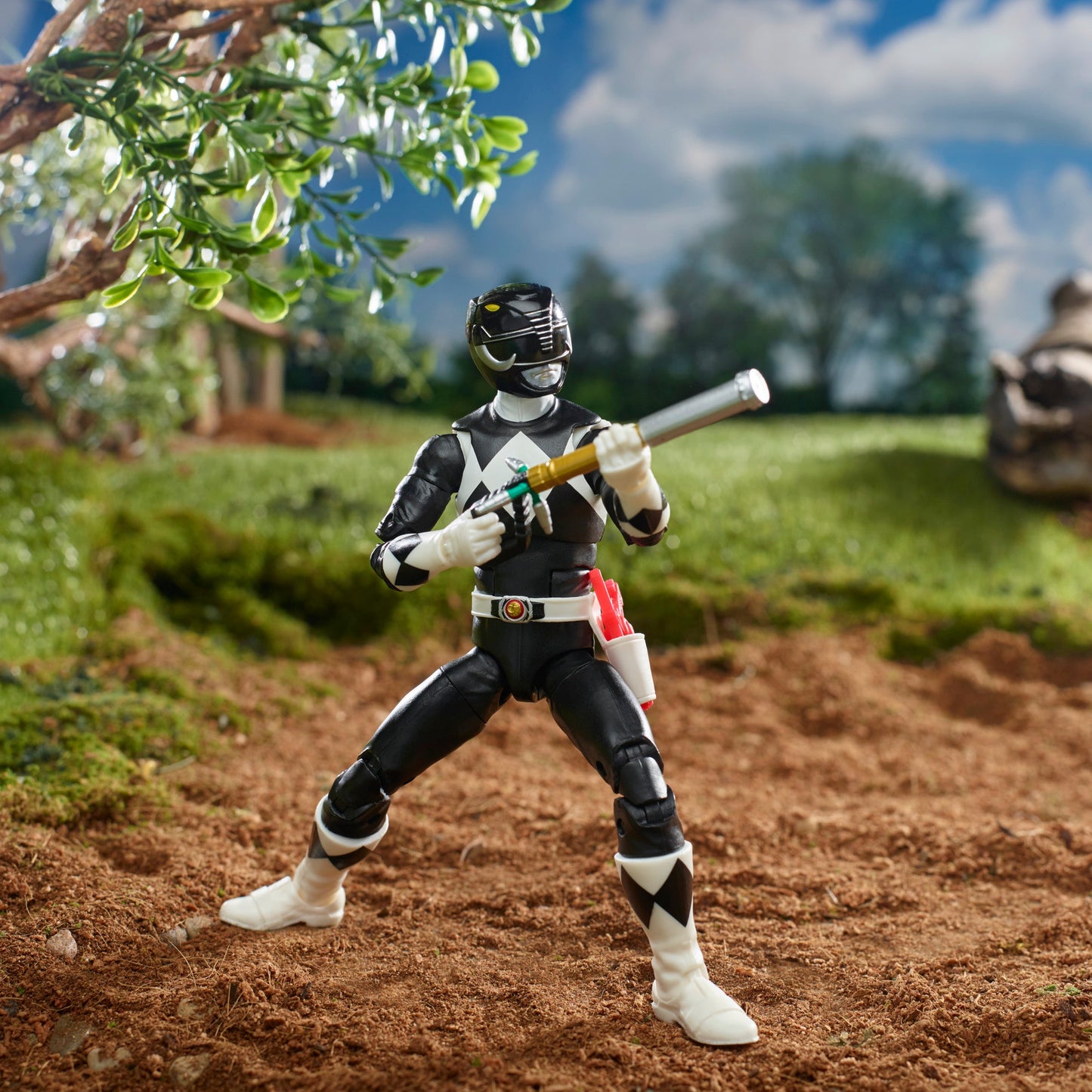 Power Rangers Lightning Collection Mighty Morphin - Black Ranger ADAM