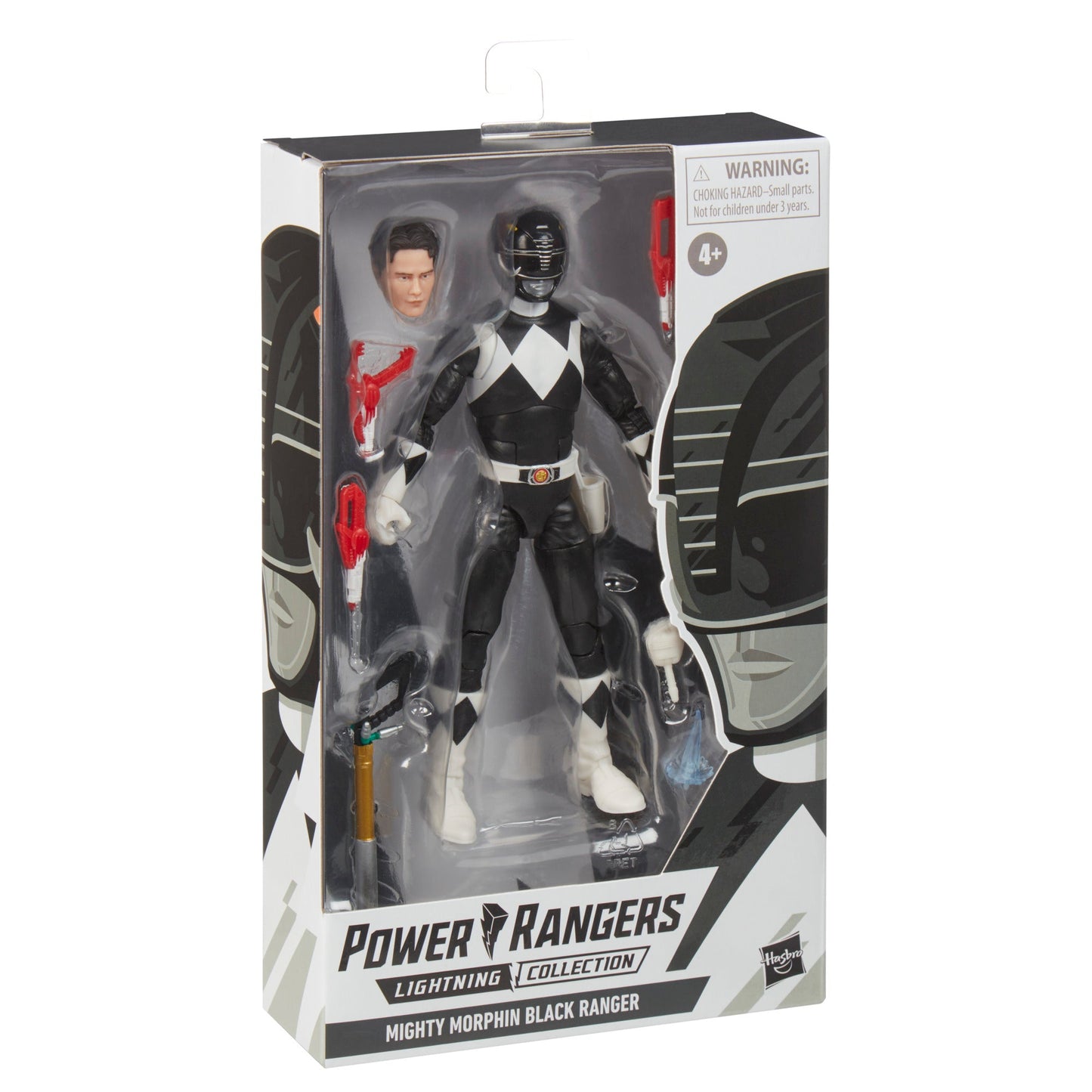 Power Rangers Lightning Collection Mighty Morphin - Black Ranger ADAM