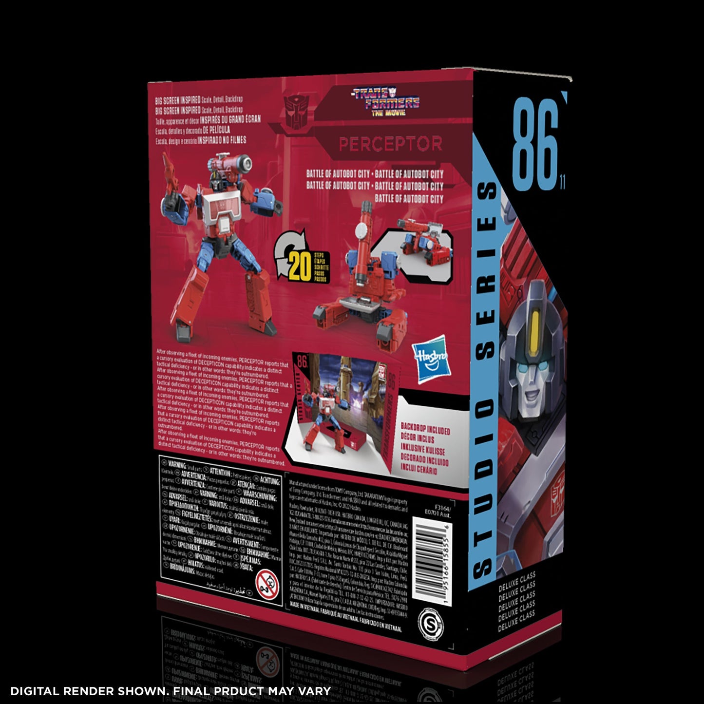 Perceptor Transformers Studio Series 86-11 Deluxe