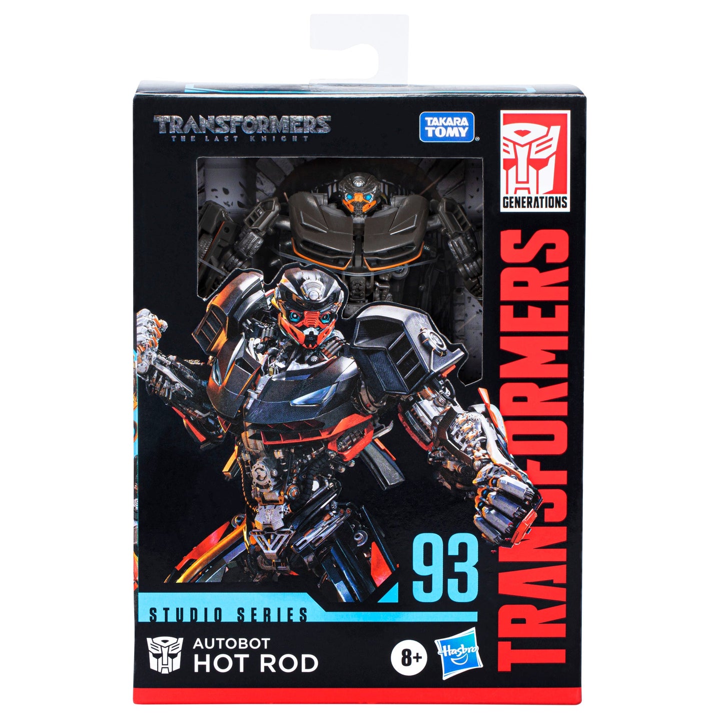Transformers Studio Series 93 Deluxe Class Transformers: The Last Knight Autobot Hot Rod