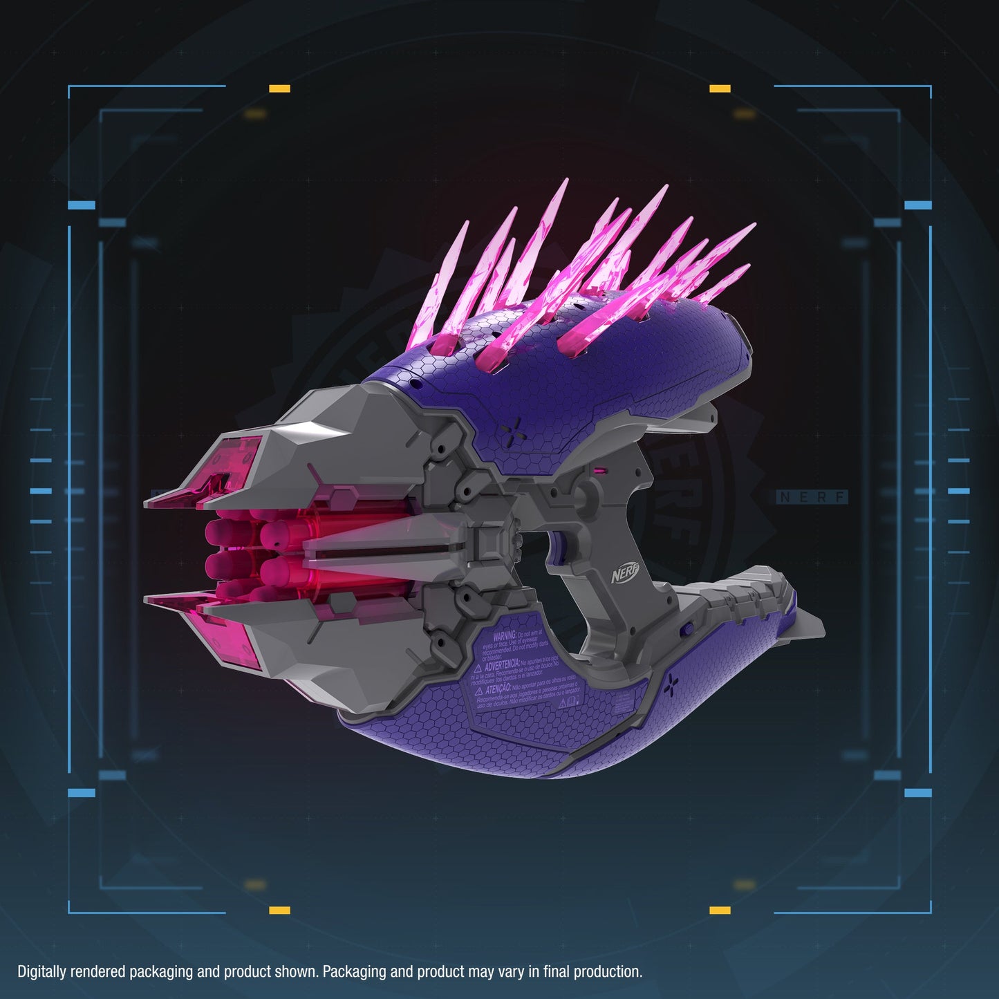 Nerf LMTD Halo Needler Dart-Firing Blaster