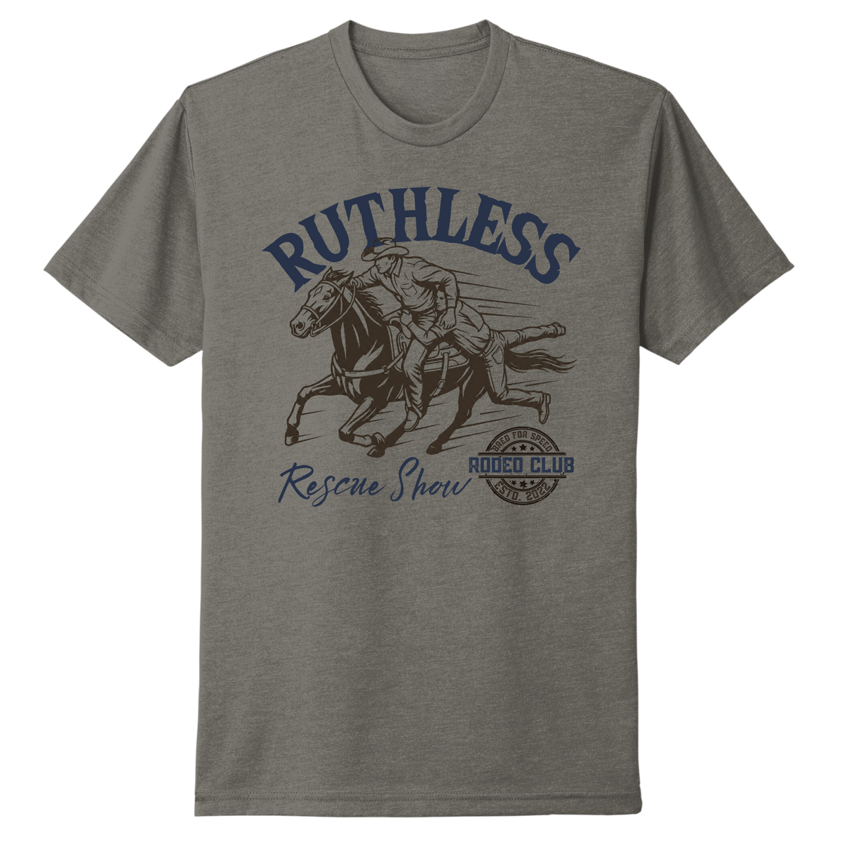 RESCUE SHOW T-SHIRT | Warm Gray