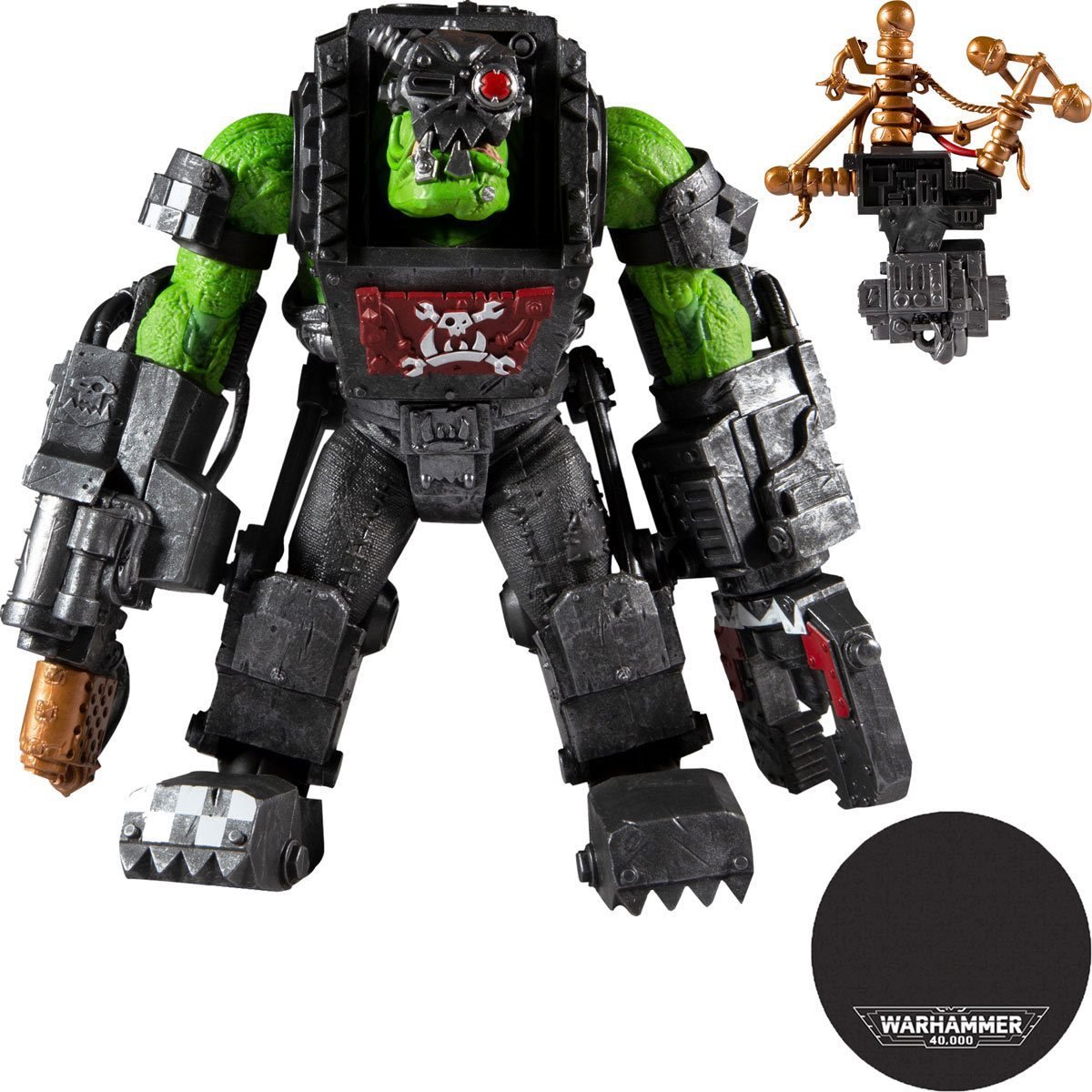 McFarlane Toys - Warhammer 40,000 Ork Big Mek Megafig Action Figure