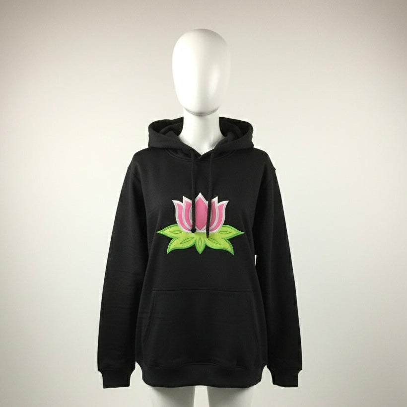 Embroidered Hoodies (Lotus)