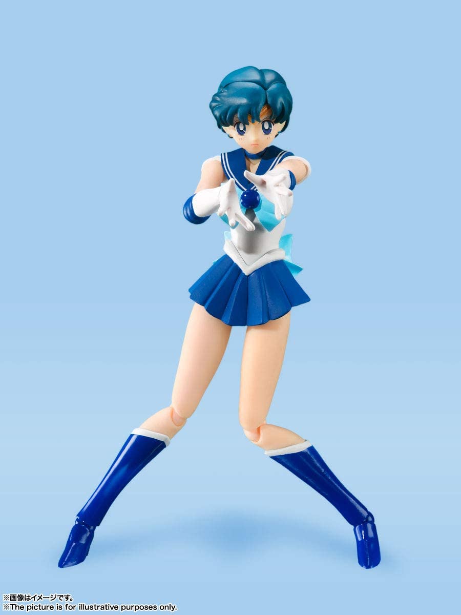 Bandai - S.H.Figuarts  -Animation Color Edition- Sailor Mercury