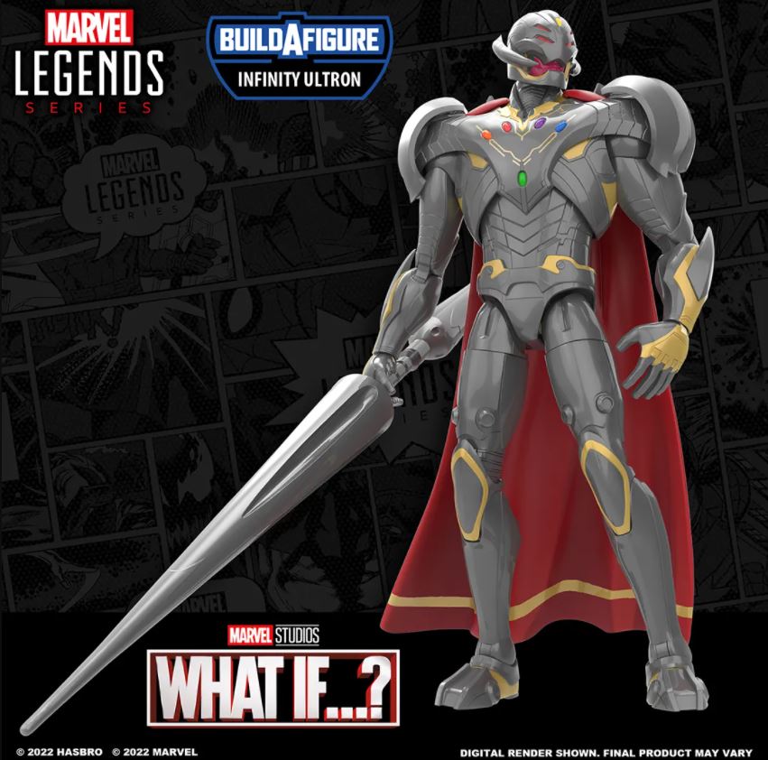 What IF... Marvel Legends Wave 2 Set of 7 Figures - infinity Ultron BAF
