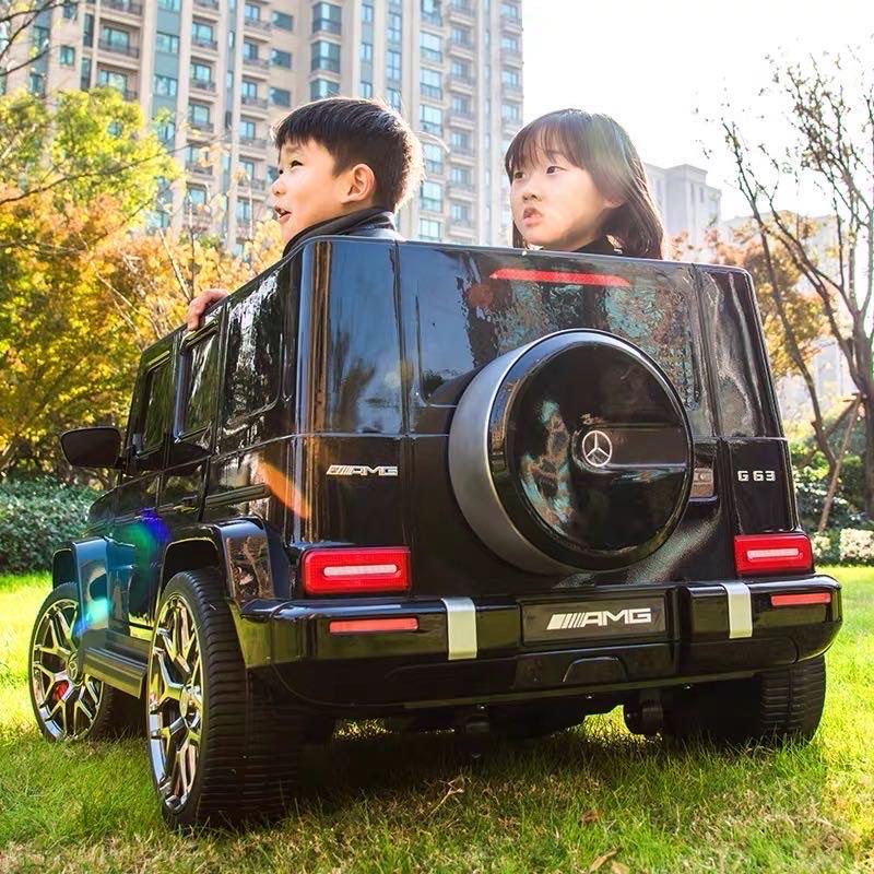 2026 24V Mercedes Benz AMG G63 G Wagon DELUXE 2 Seater Kids Ride On Car With Remote Control