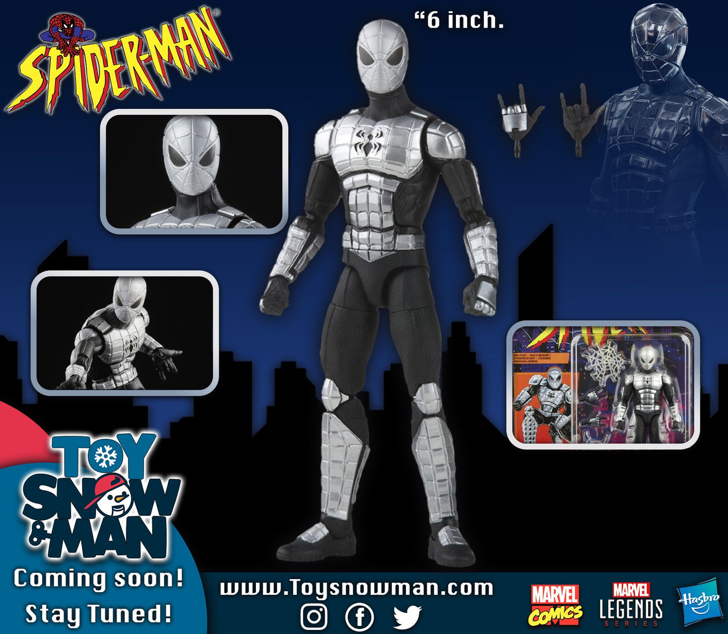 spider-man - Spider-Armor Mk I Marvel Legends Retro