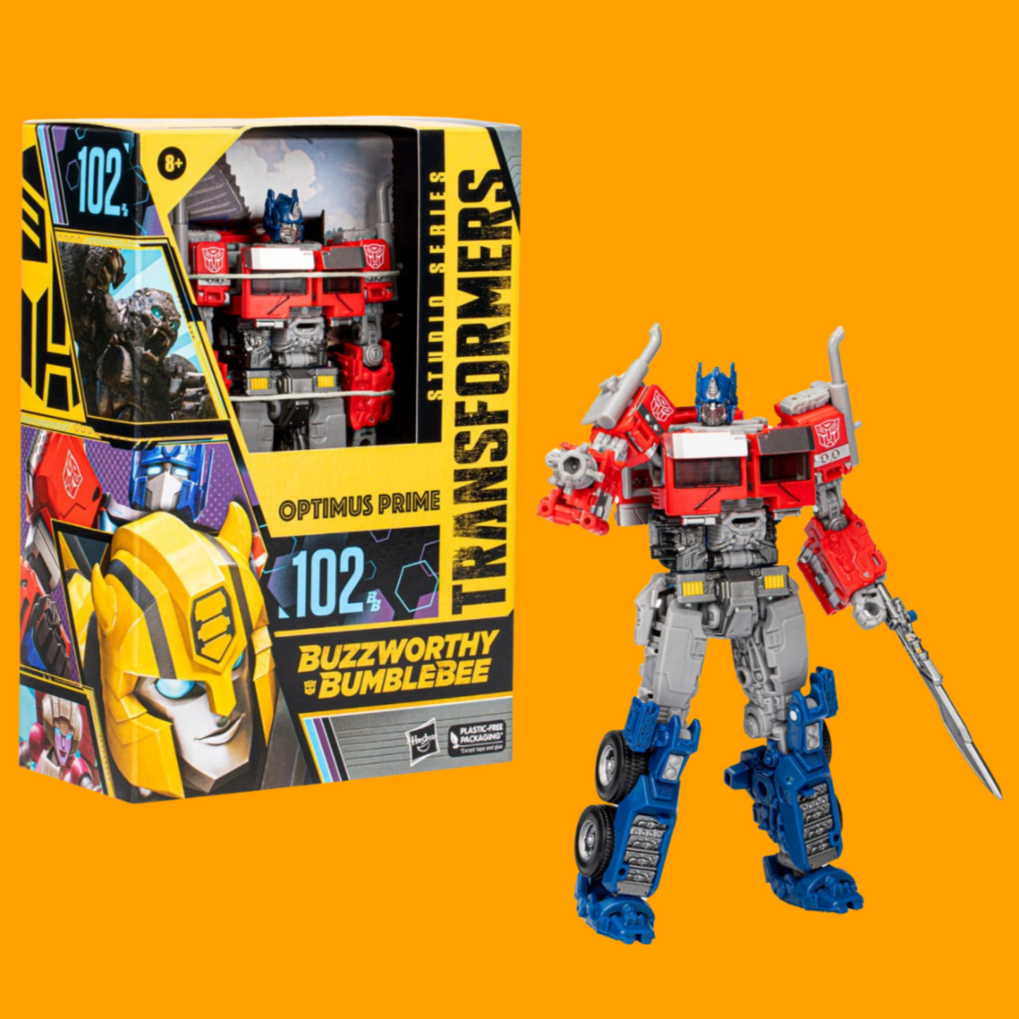 Transformers Buzzworthy Bumblebee Studio Series - TF7 Optimus Prime - Exclusive