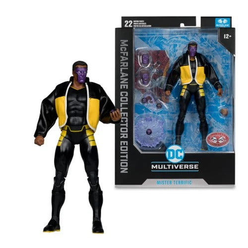 DC Multiverse Collector Edition - Justice Society America - Mister Terrific - Platinum / Chase