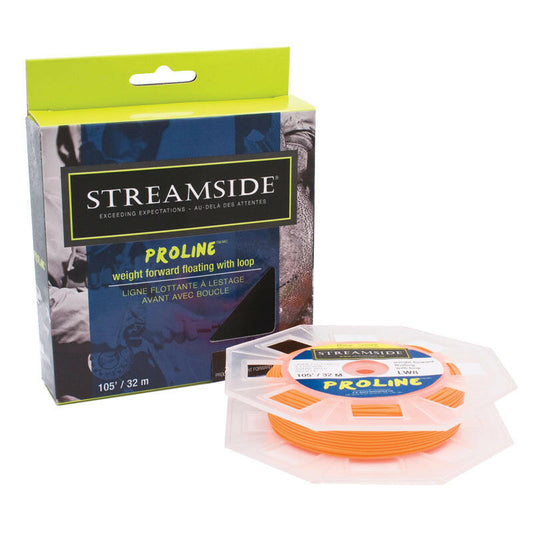 🍁Streamside Proline Weight Forward Floating Fly Line With Loop Orange 8wt 105ft