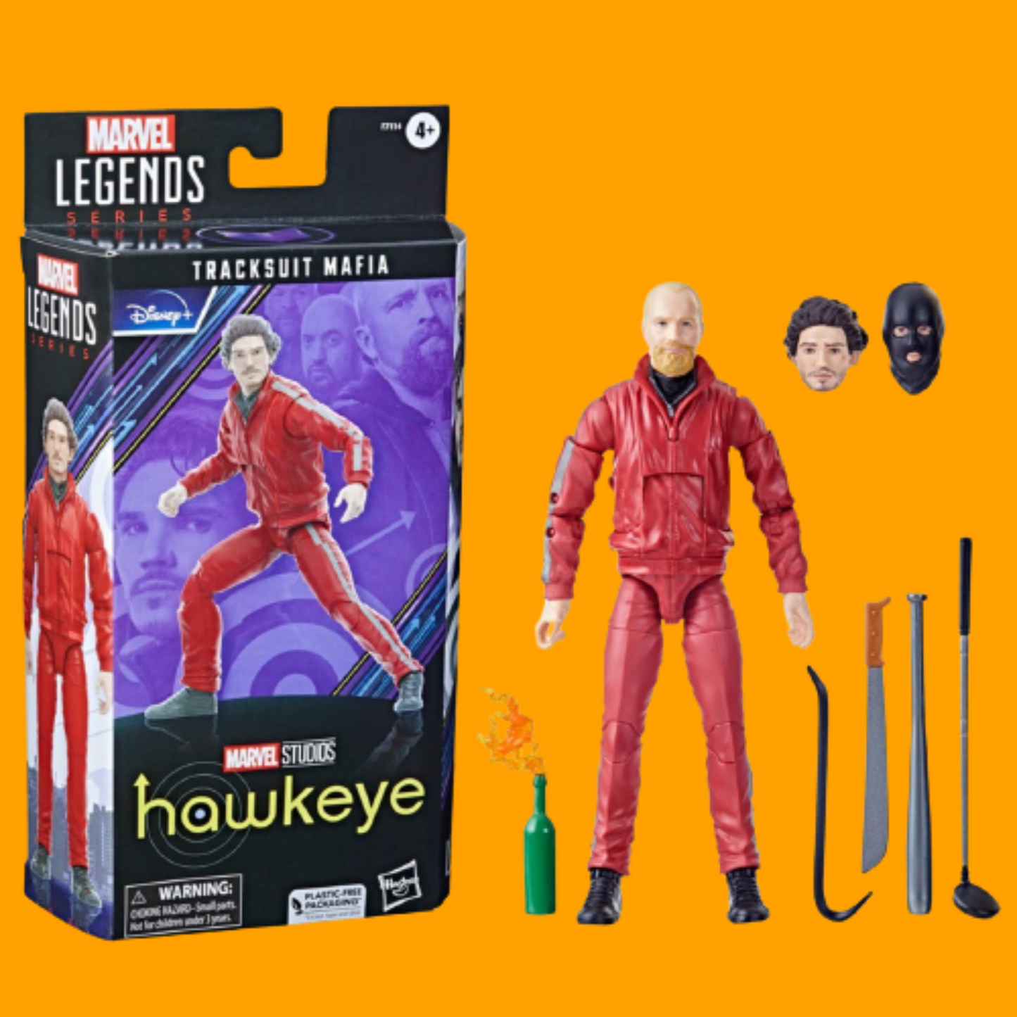Hawkeye Marvel Legends Tracksuit Mafia  - Exclusive