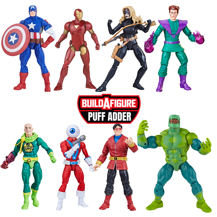 Marvel Legends- The Avengers Classic Comic wave - Puff Adder BAF
