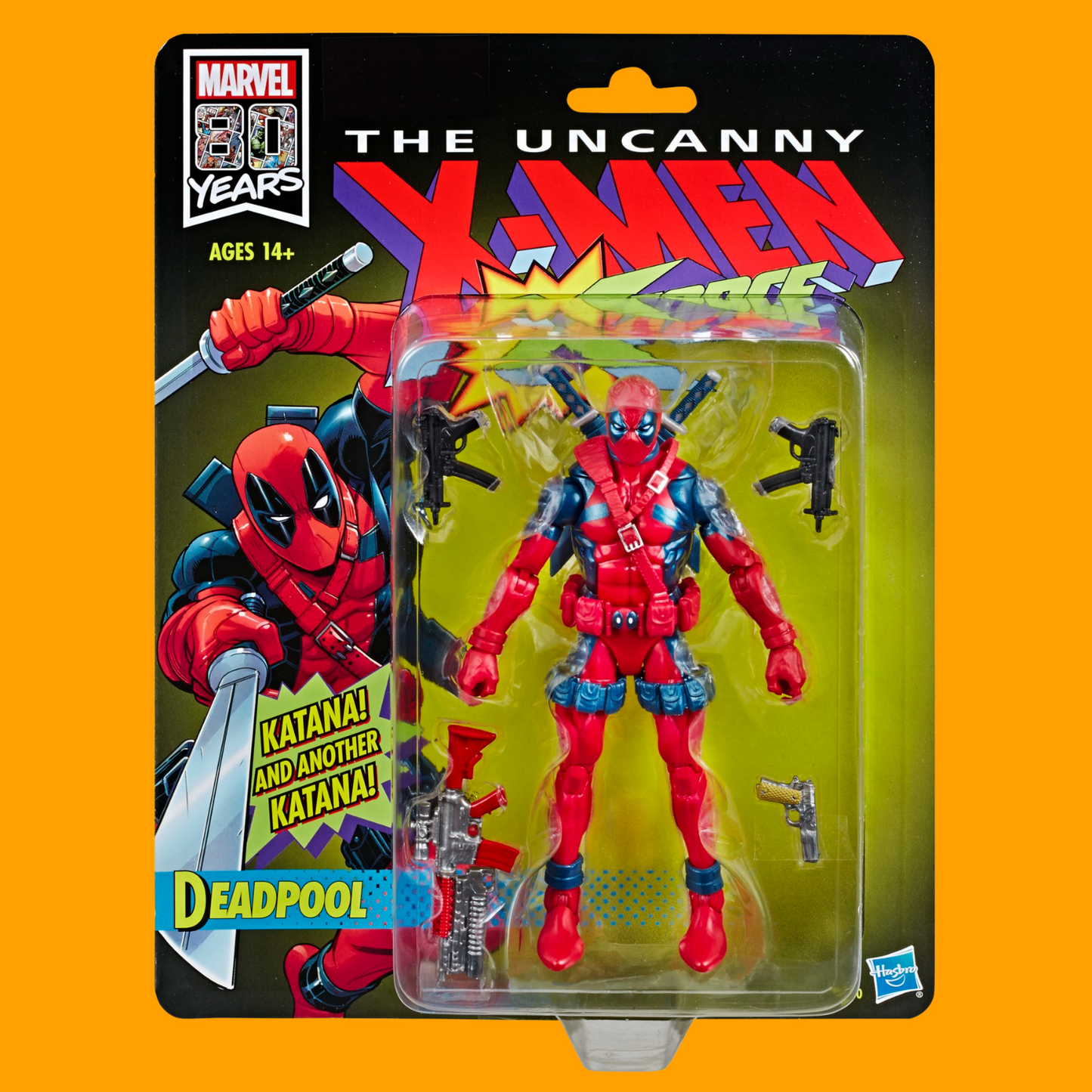 Marvel legends 80th Anniversary Series Deadpool - Rerun (Substandard Packaging)