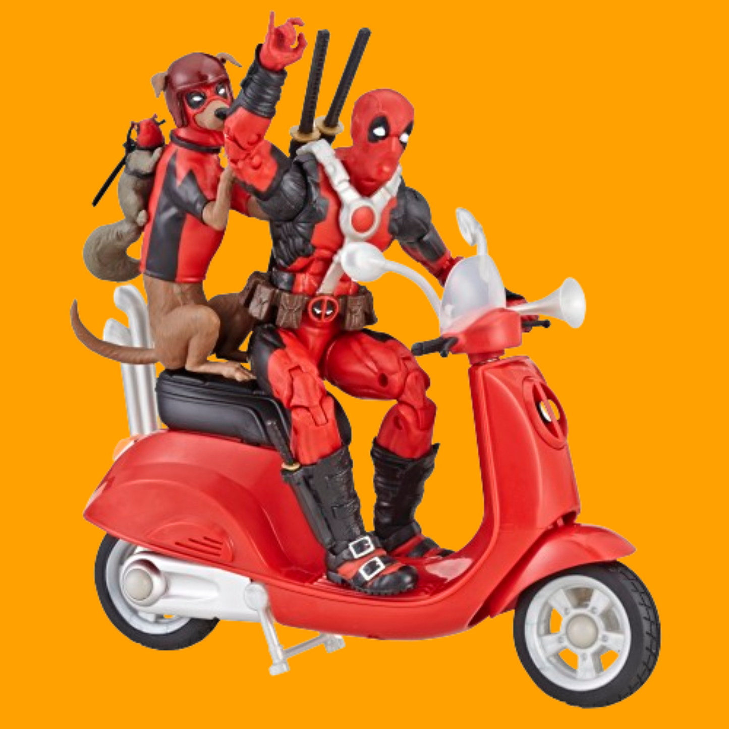 Marvel Legends Series 6-inch Deadpool with Scooter