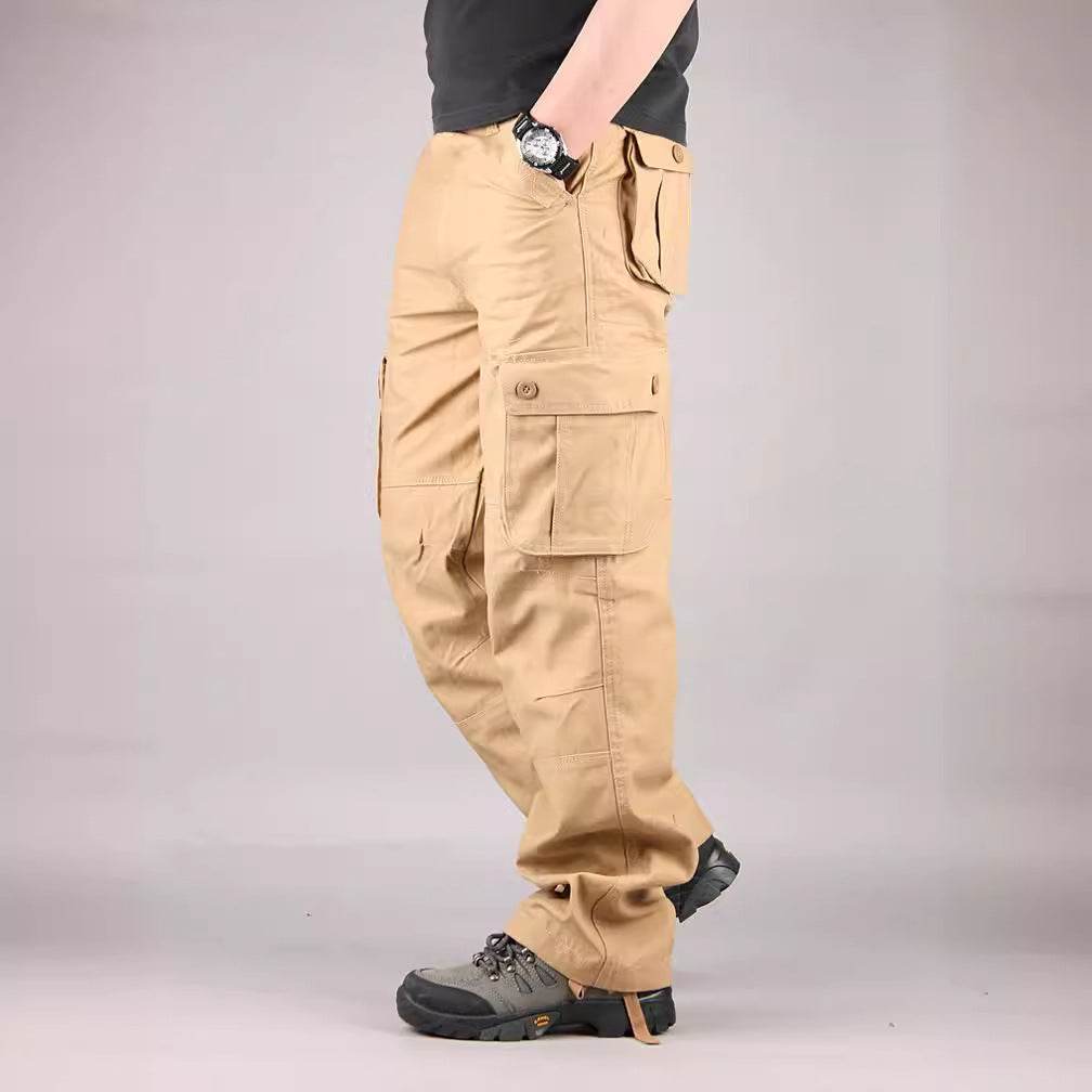 Multi-pocket Men's Casual Loose Labor Protection Cargo Pants