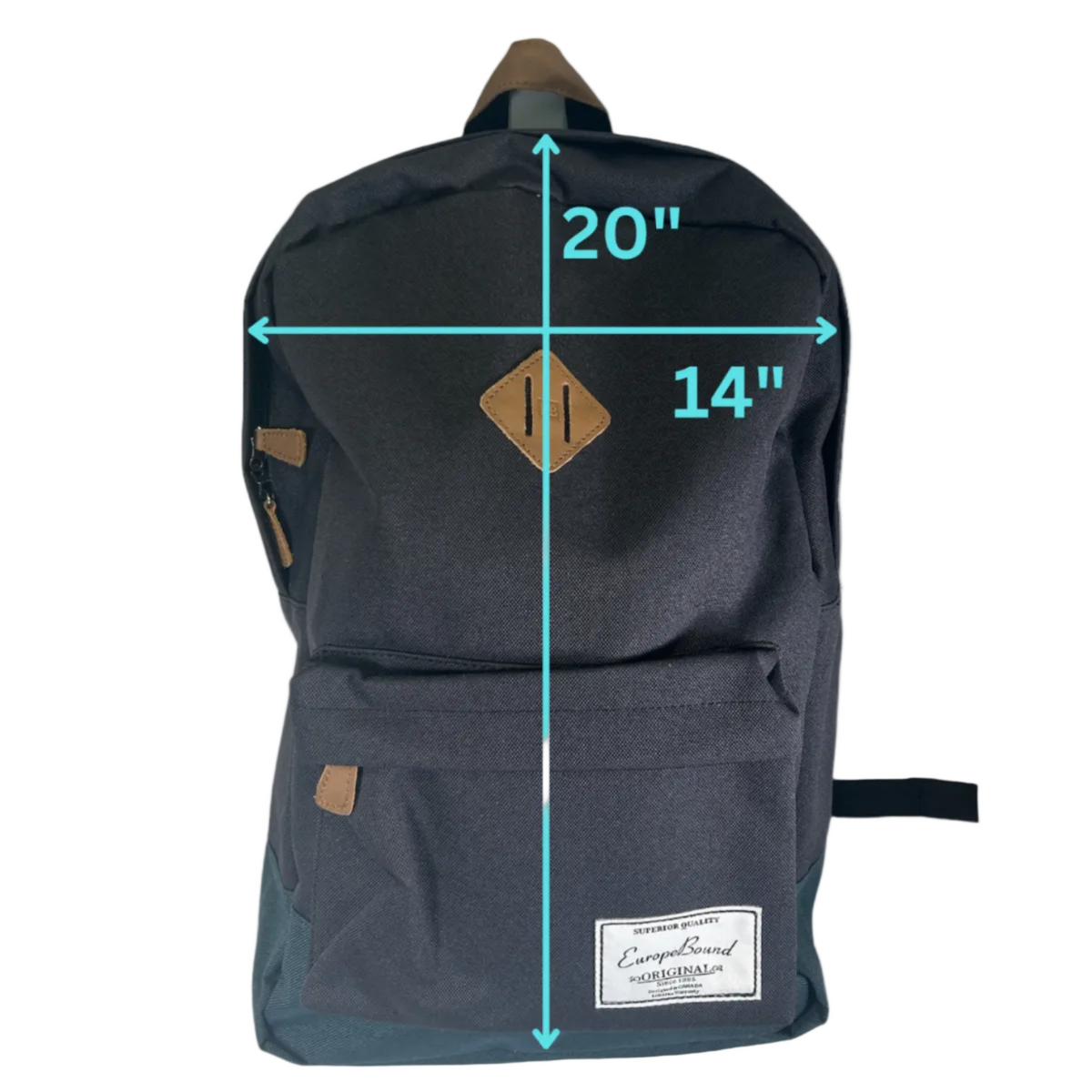Europe Bound OldSchool Backpack 36L Capacity