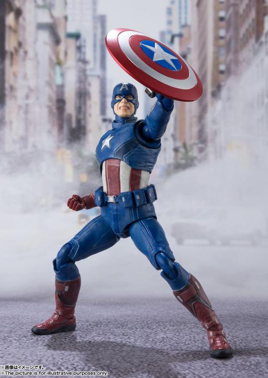 The Avengers S.H.Figuarts Captain America (Avengers Assemble Edition)