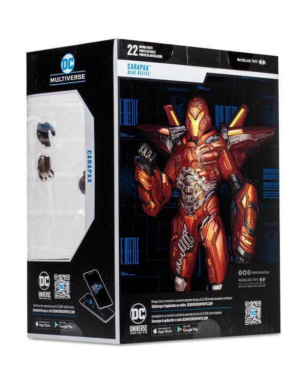 MCFARLANE TOYS - Blue Beetle DC Multiverse - Carapax Mega Action Figure