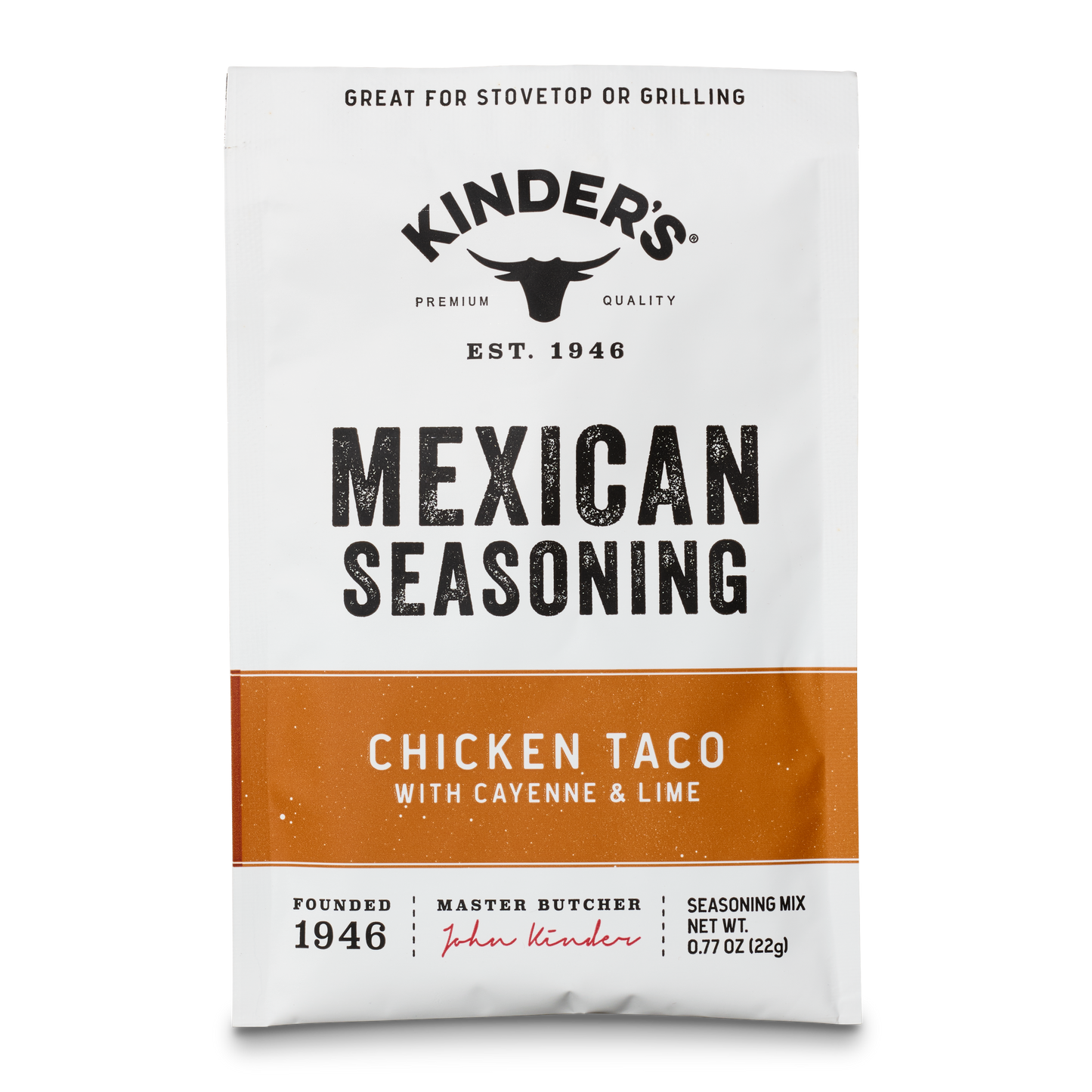 Kinder's Chicken Taco Mexican Seasoning