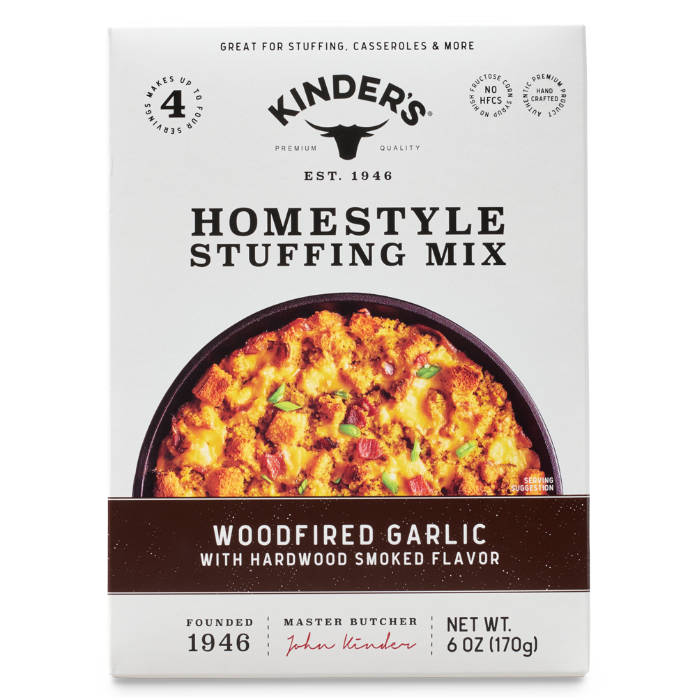 Kinder's Woodfired Garlic Homestyle Stuffing Mix
