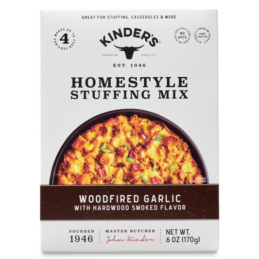 Kinder's Woodfired Garlic Homestyle Stuffing Mix