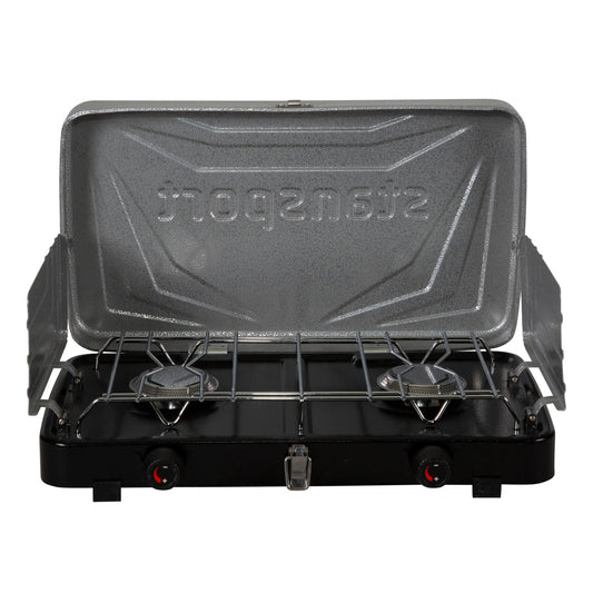 2-Burner Regulated Propane Stove