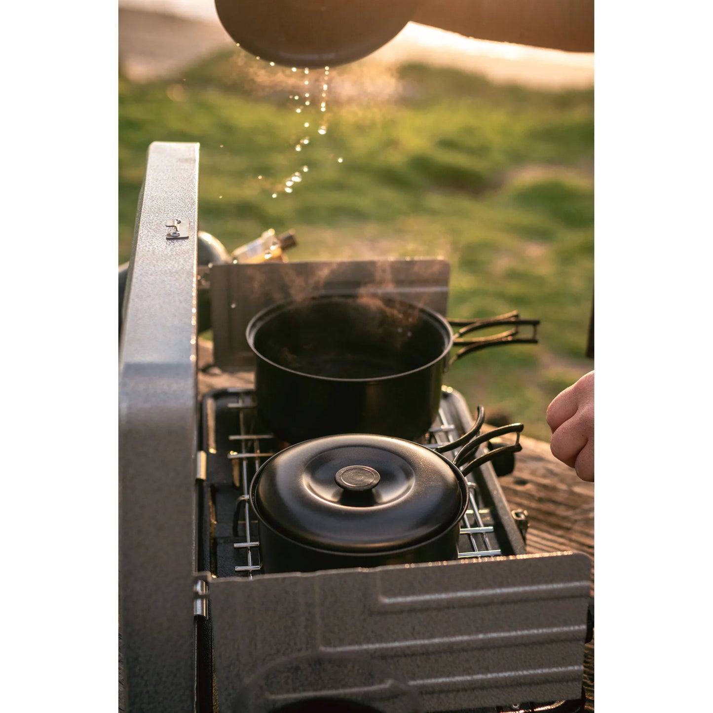 2-Burner Regulated Propane Stove