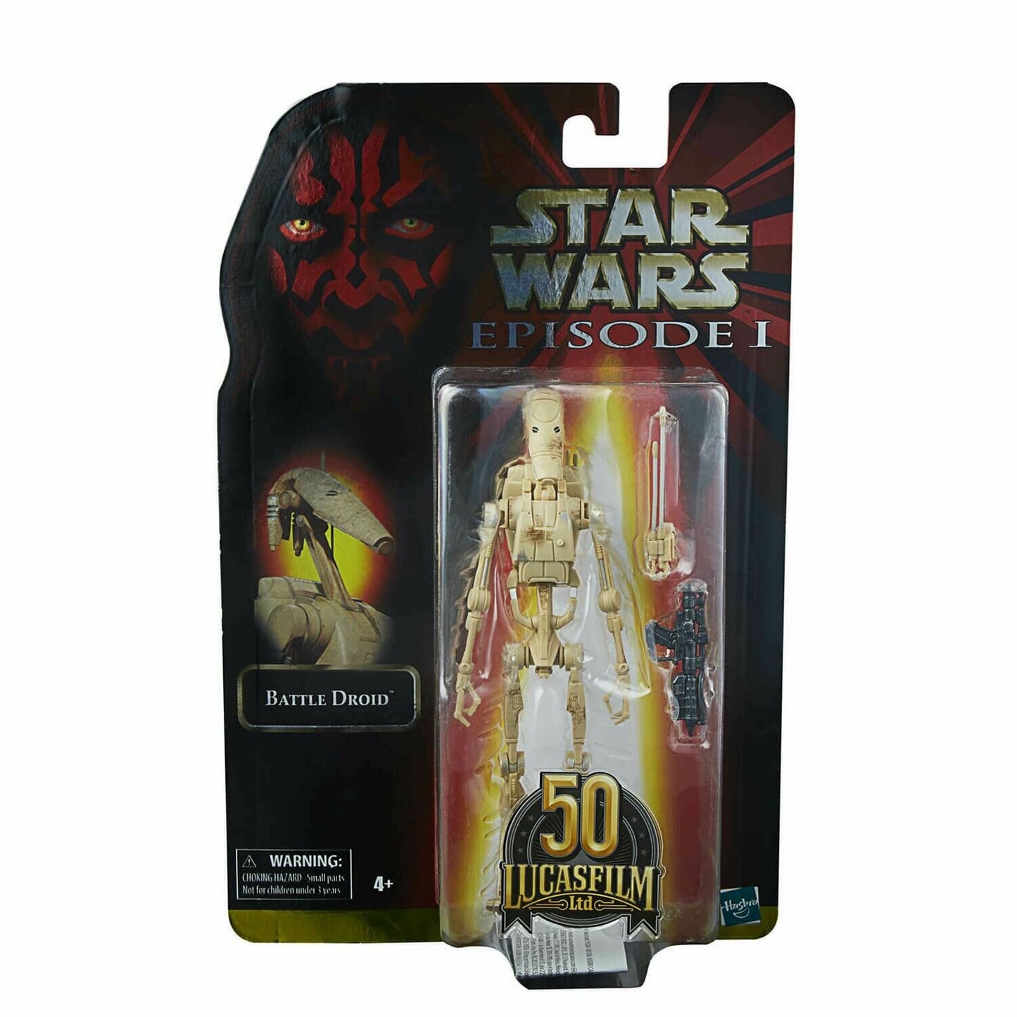 Star Wars Black Series 6 Inch 50th Anniversary Battle Droid Exclusive