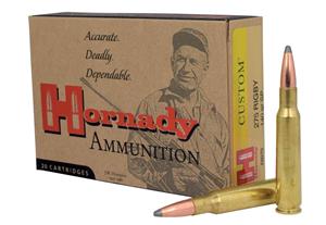 Hornady 275 Rigby 140gr SP InterLock Custom Rifle Ammunition