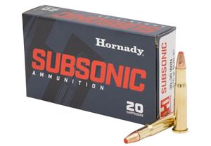 Hornady 30-30 Win 175gr Sub-X Subsonic Rifle Ammunition