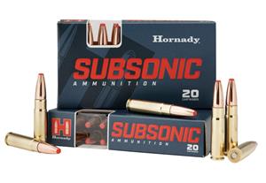 Hornady 300 Blackout 190gr Sub-X Subsonic Rifle Ammunition