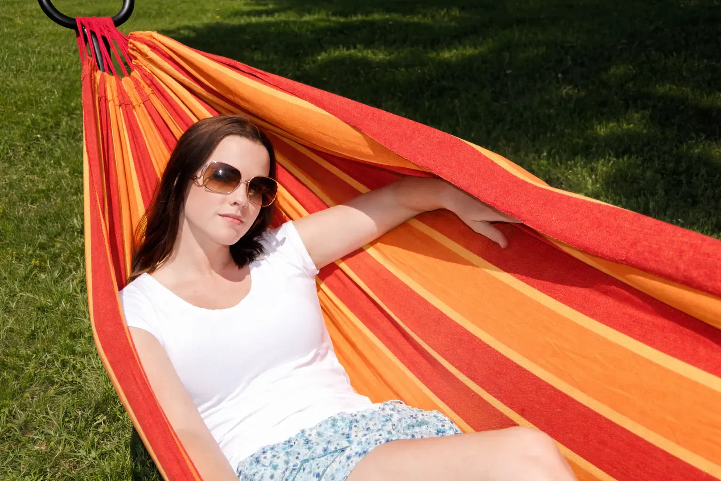Deluxe Brazilian Double Hammock with Universal Stand