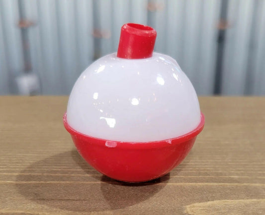 Bobber Red/White Classic 1-1/2"