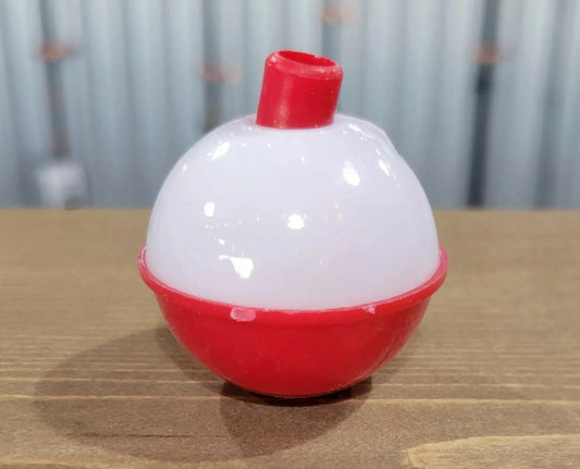 Bobber Red/White Classic 1-1/2"