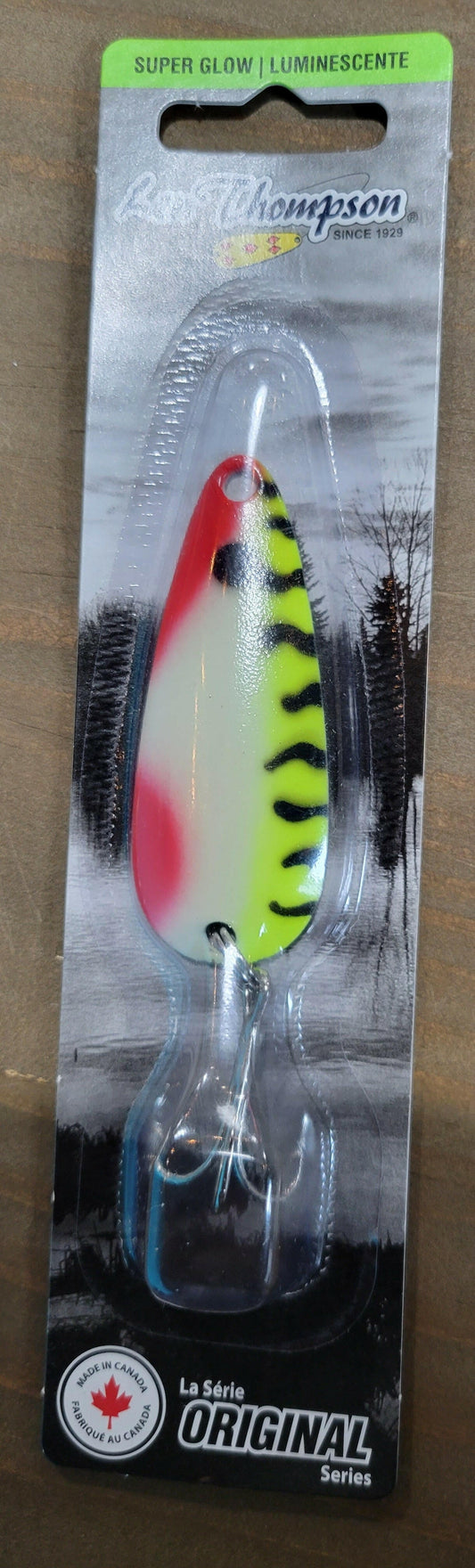 🍁Len Thompson Glowing Red Yellow Belly Spoons