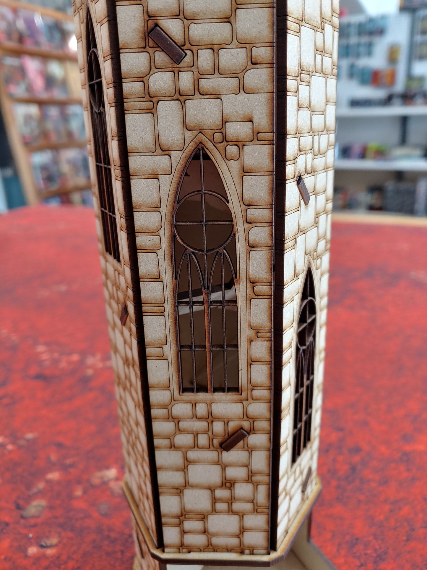 Dice Tower- MDF- The Hex Tower Deluxe