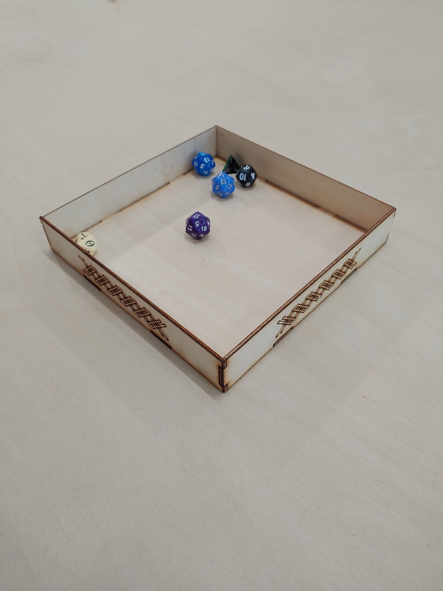Dice Tray- MDF- Standard