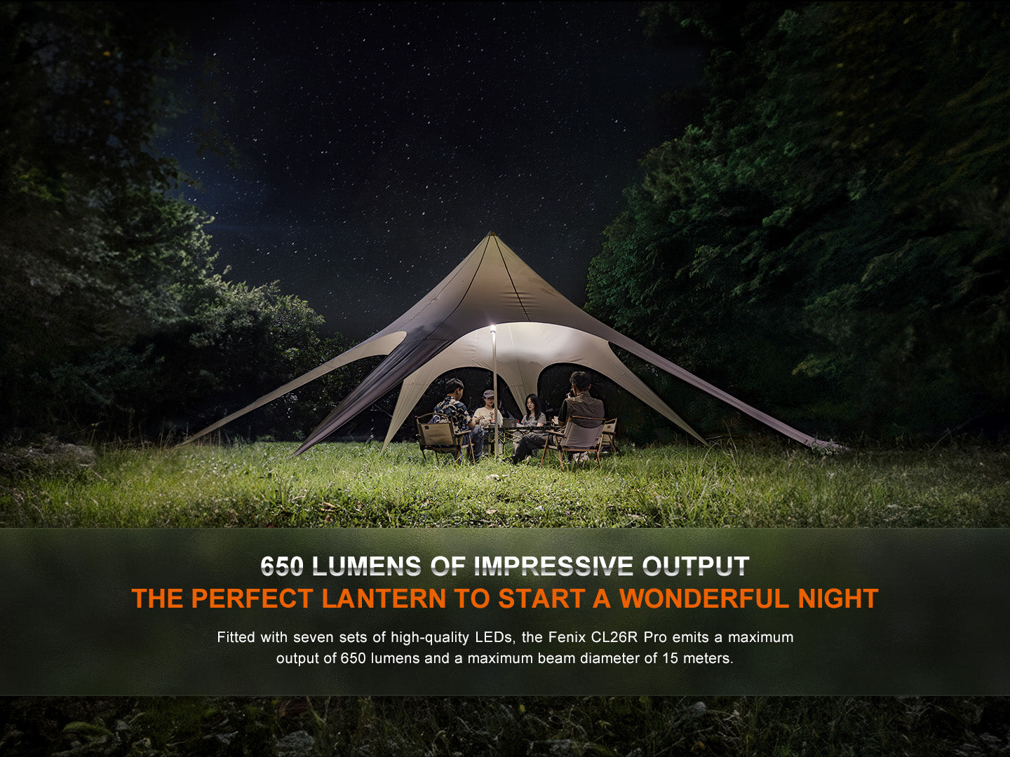 CL26R Pro Multifunctional Portable Camping Lantern