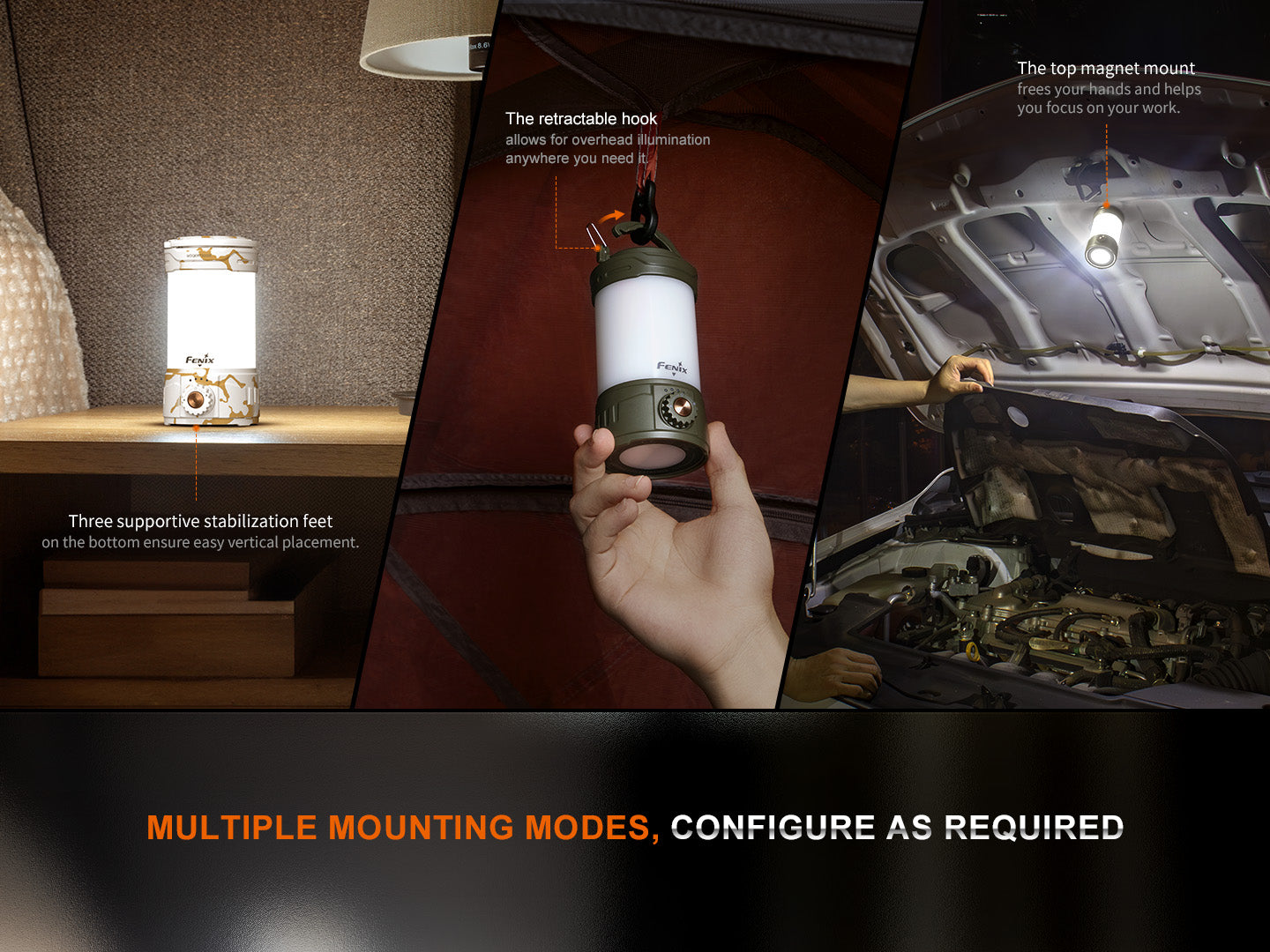 CL26R Pro Multifunctional Portable Camping Lantern