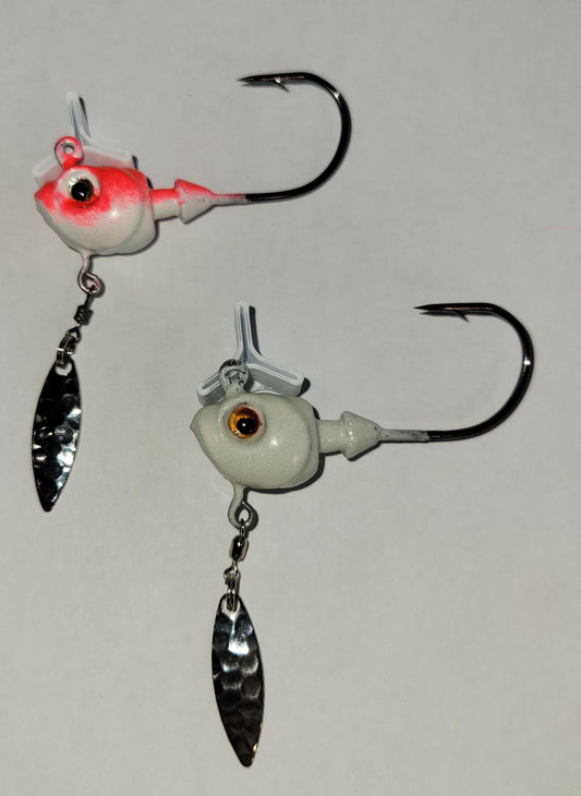 🍁Big Sky Hecla Hammer 1oz Cyclone Flasher Jigs