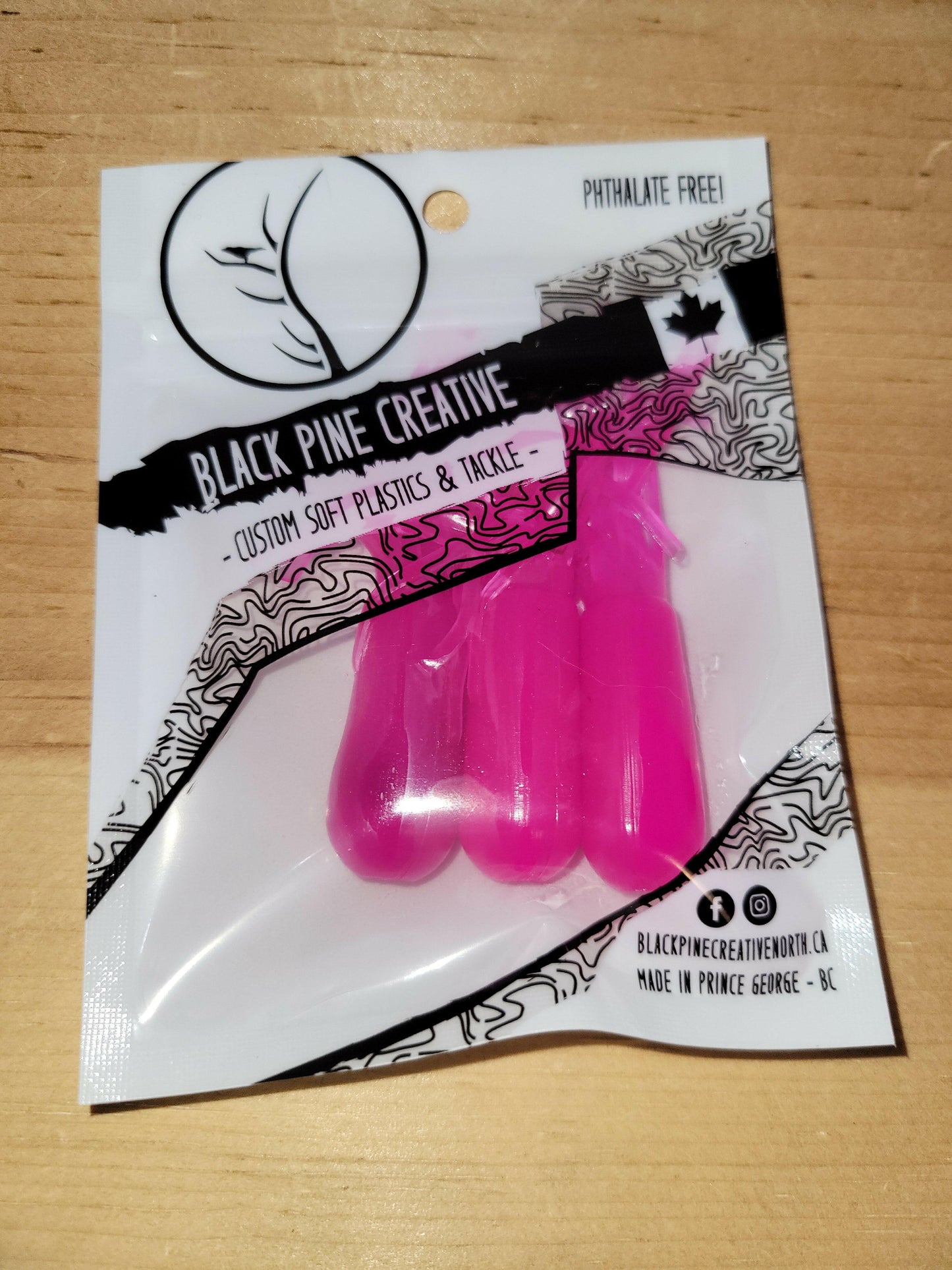🍁Black Pine 2.75" Tubes 3/pk