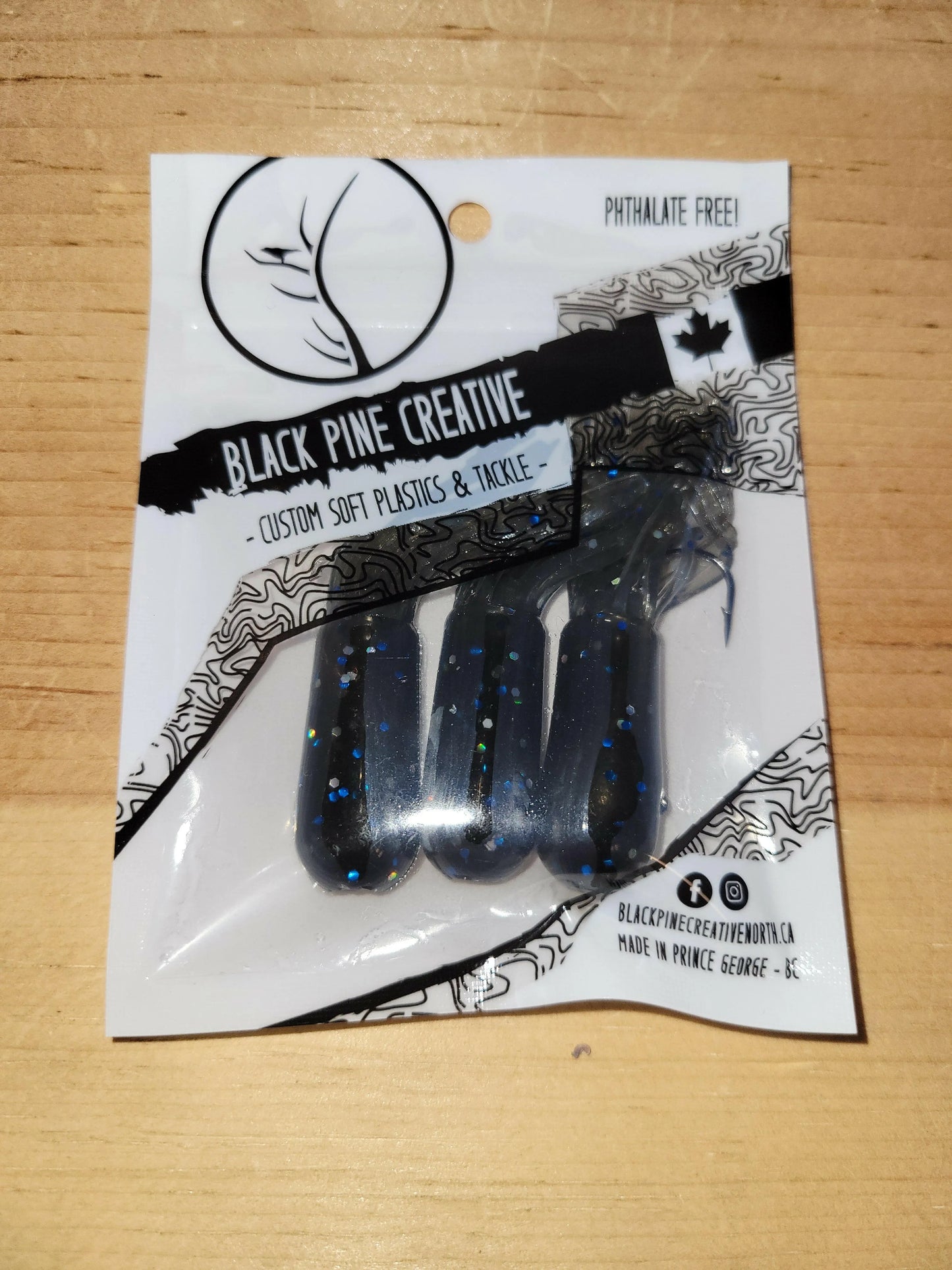 🍁Black Pine 2.75" Tubes 3/pk