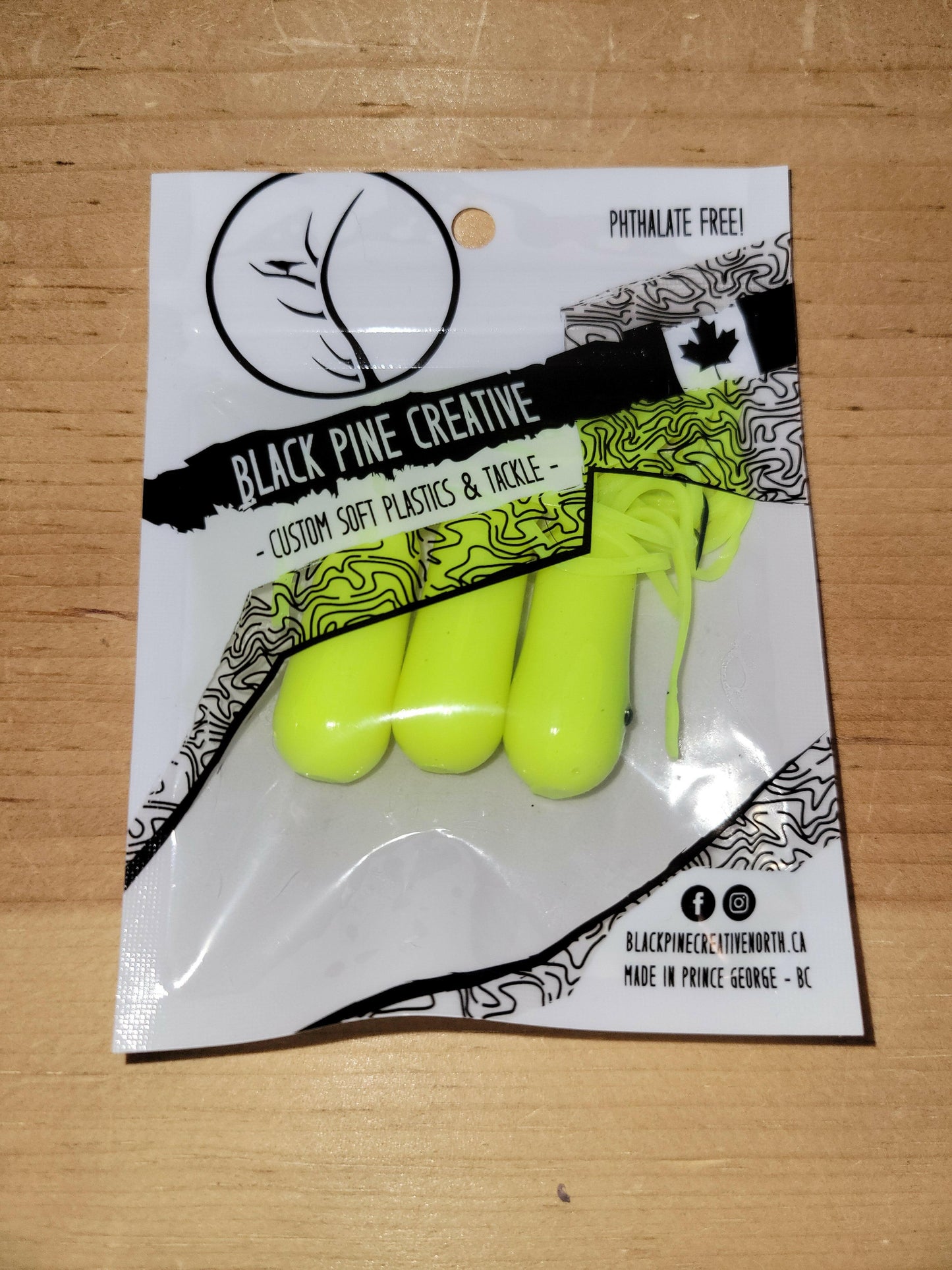 🍁Black Pine 2.75" Tubes 3/pk