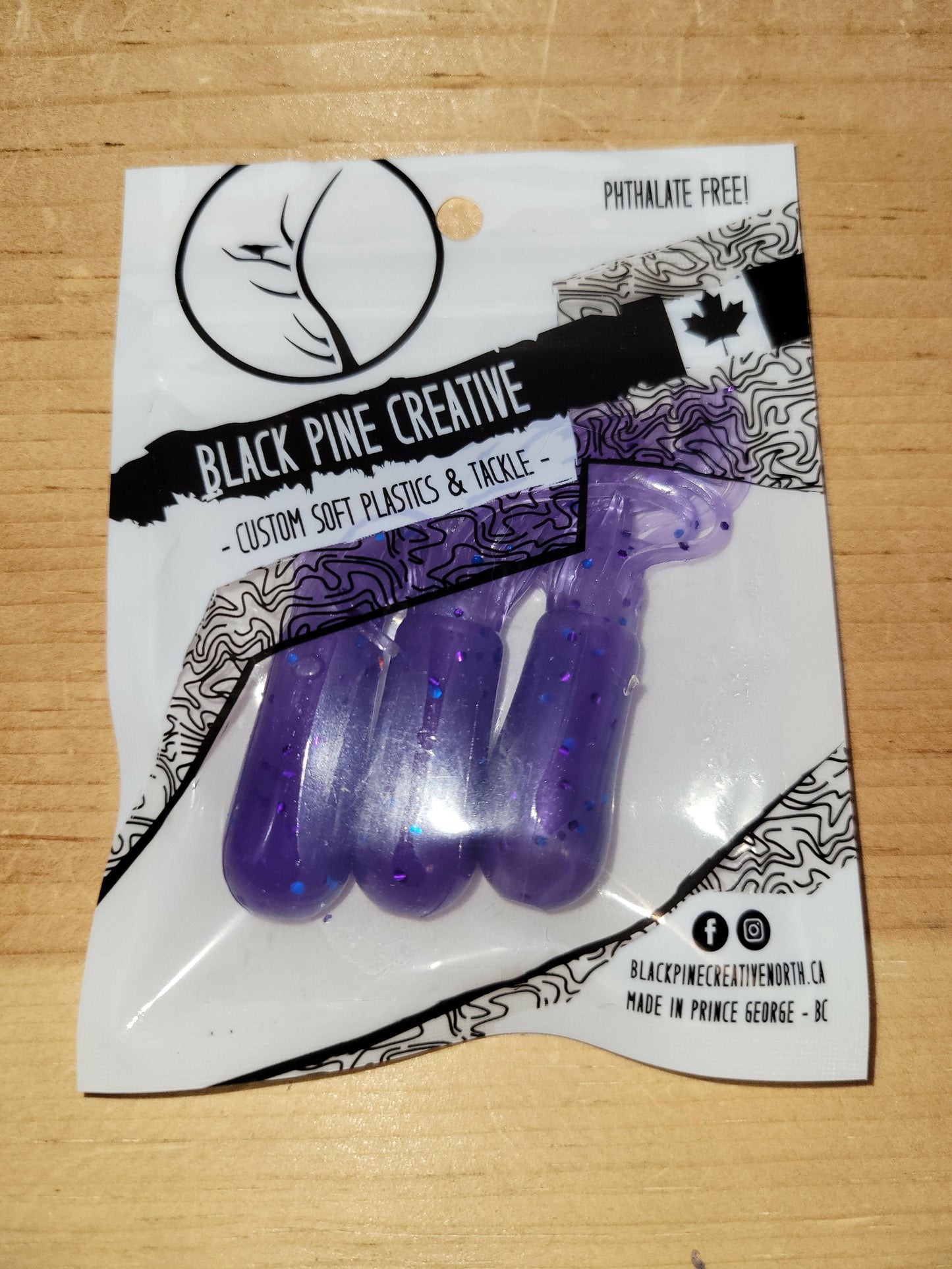 🍁Black Pine 2.75" Tubes 3/pk