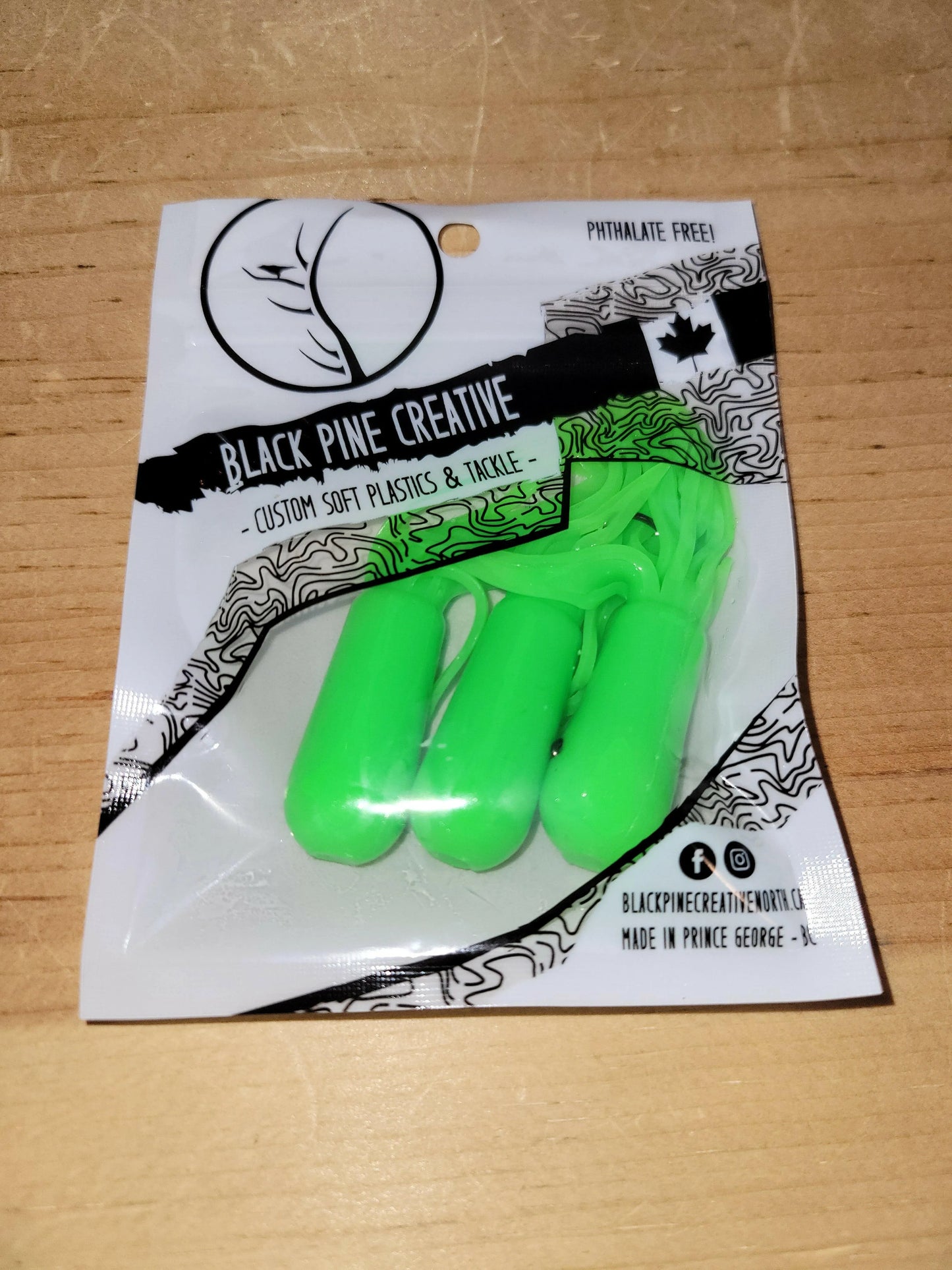 🍁Black Pine 2.75" Tubes 3/pk