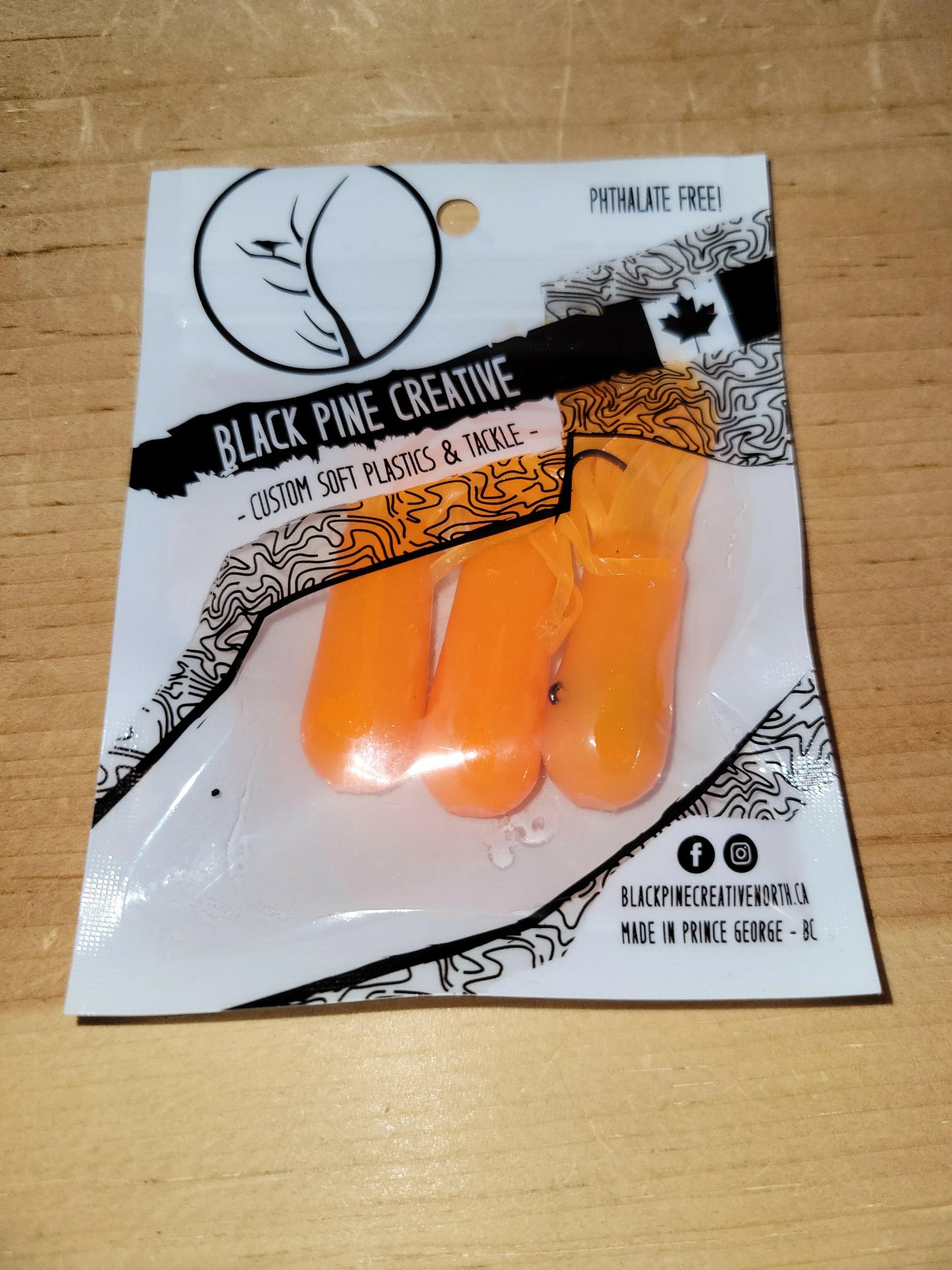 🍁Black Pine 2.75" Tubes 3/pk